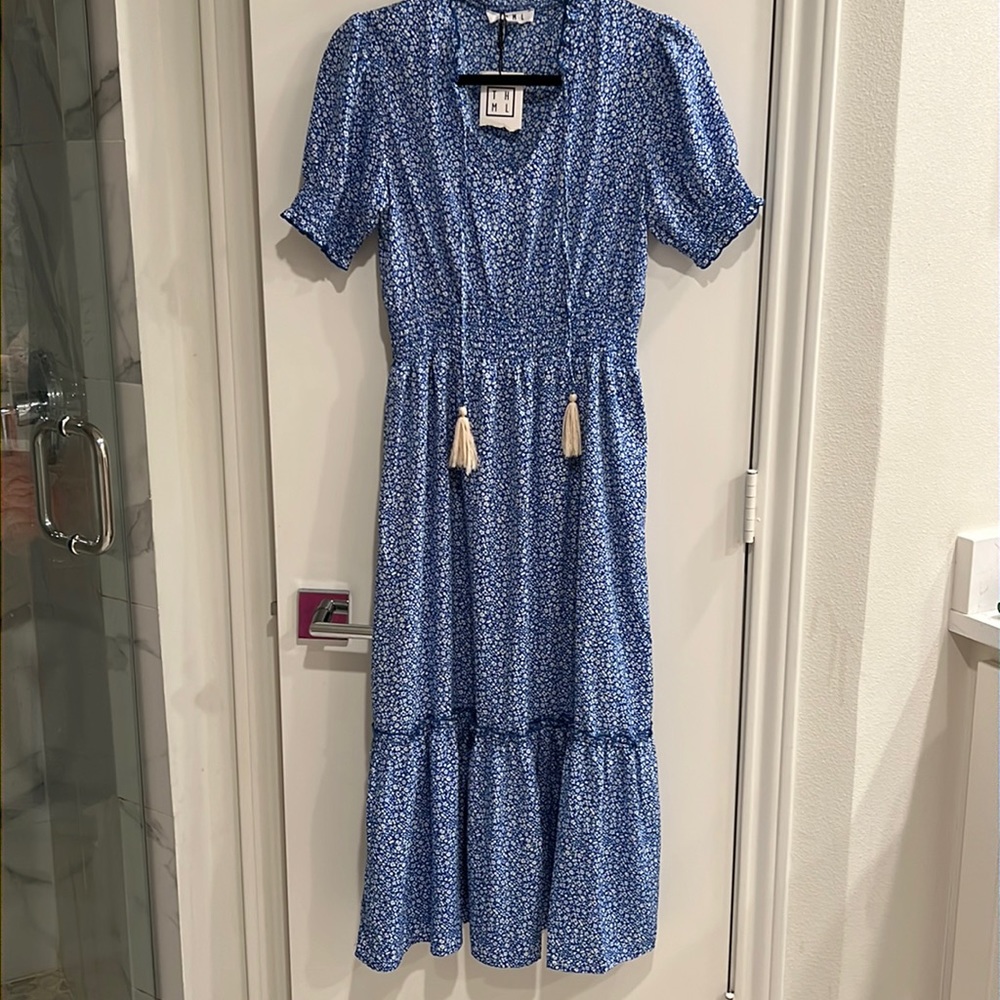 Brand new with tags, THML dress. Size Small.